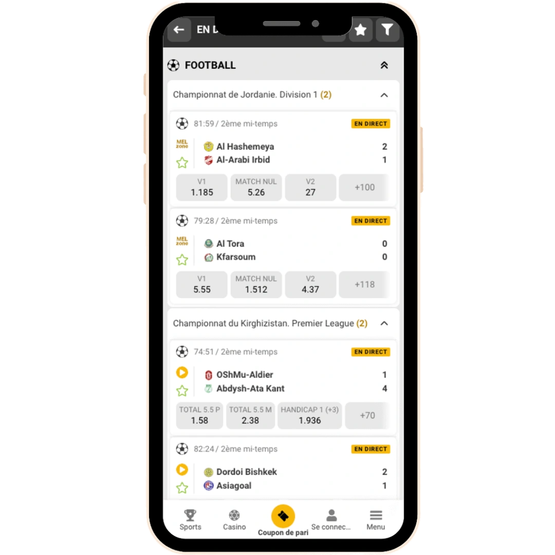 Melbet Burkina Faso App